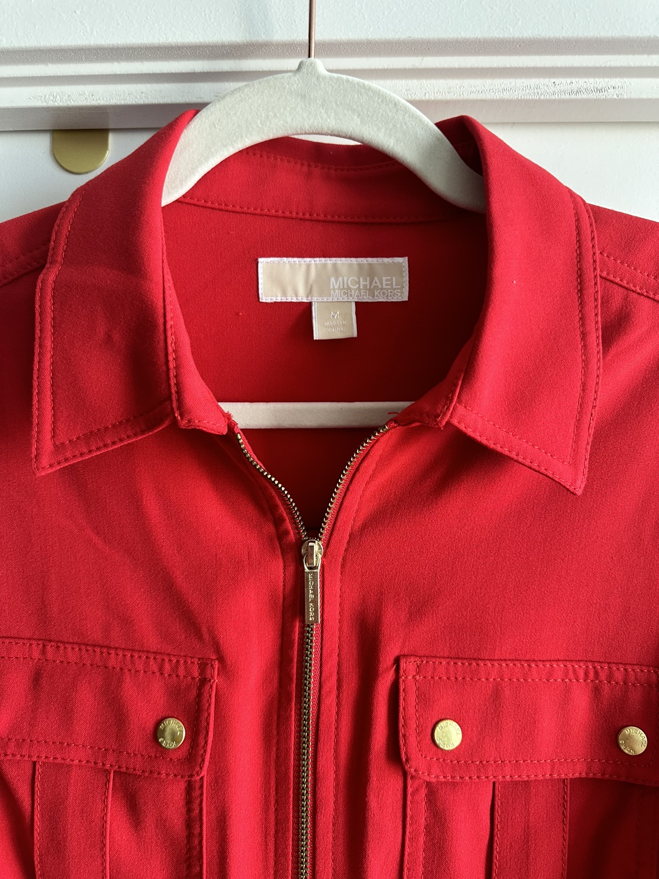 Michael Kors Red Dress US M - photo 3