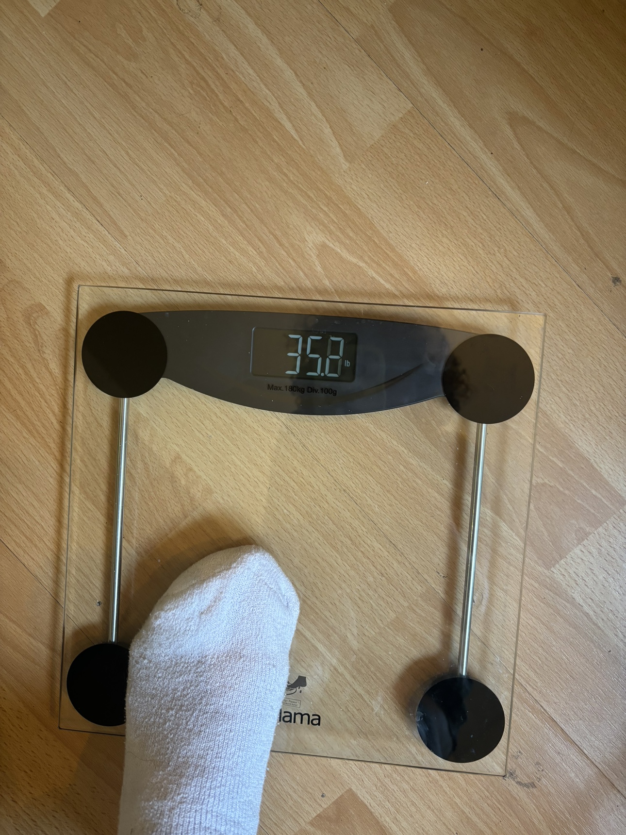 Malama Glass Bathroom Scale - photo 4