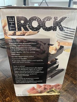 Heritage The Rock 8-Person Reversible Party Grill - photo 3
