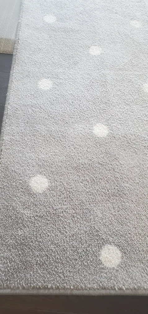 Ikea grey & white polka dot rug image indicator(2)