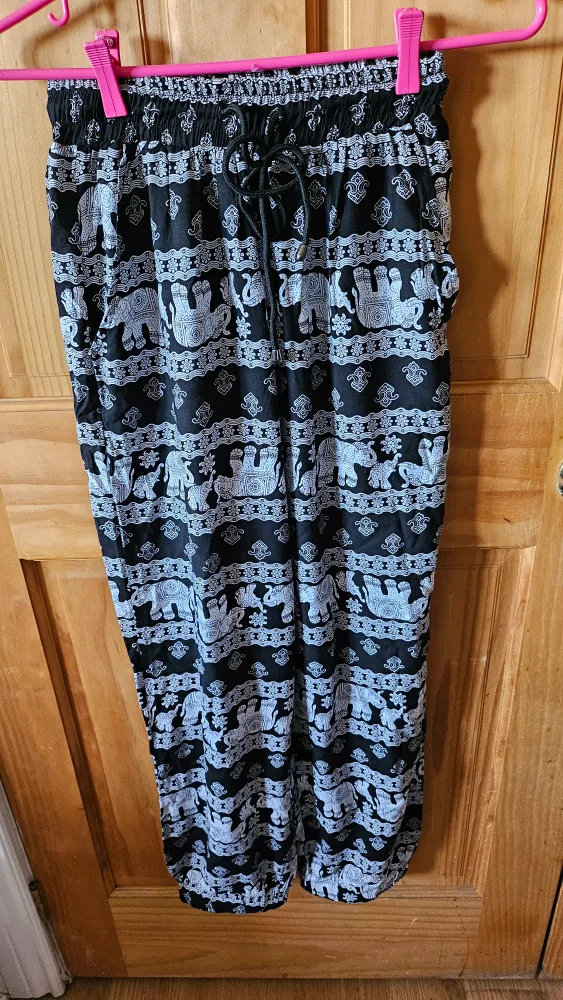 Elephant Print Harem Pants thumbnail