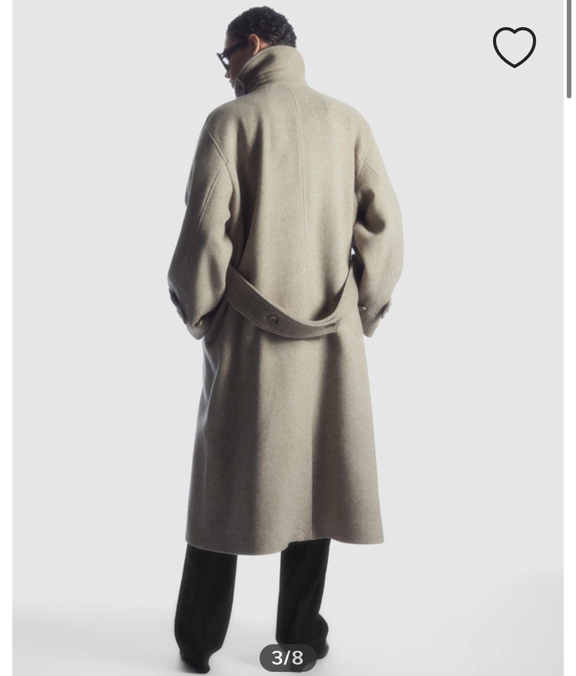 COS Oversized Wool Coat New w Tag - photo 5