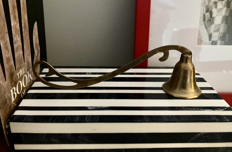 Vintage Brass Candle Snuffer - photo 2