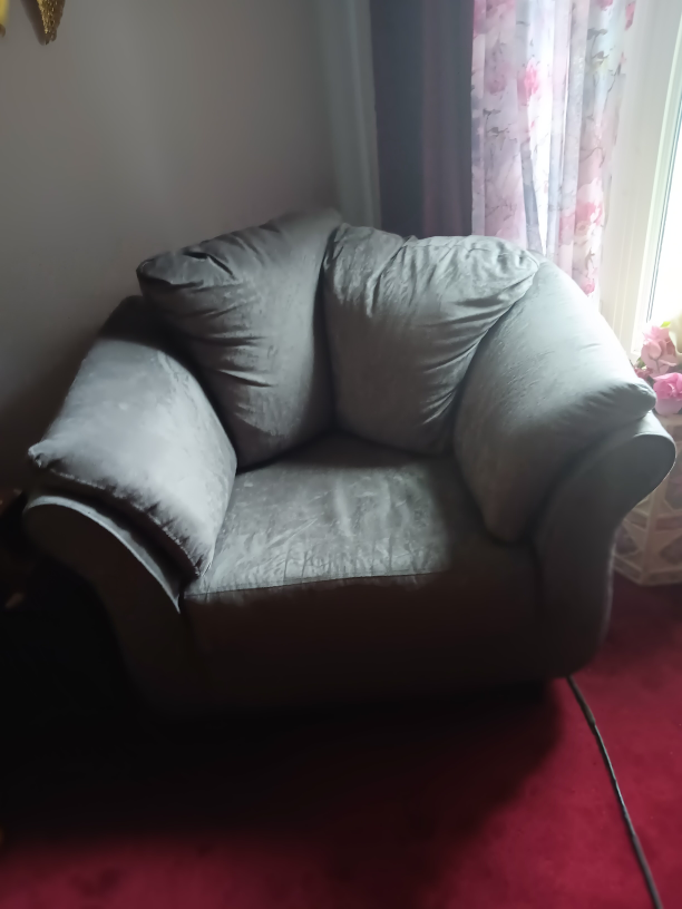 Grey Sofa and chair - photo 2