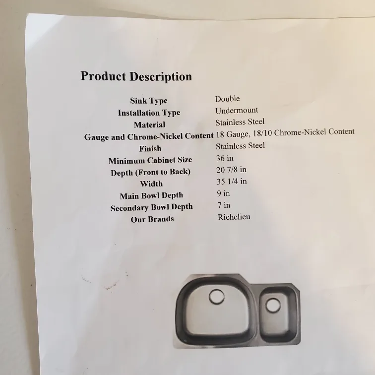 Large Double Bowl Undermount Stainless Steel Kitchen Sinks image indicator(6)