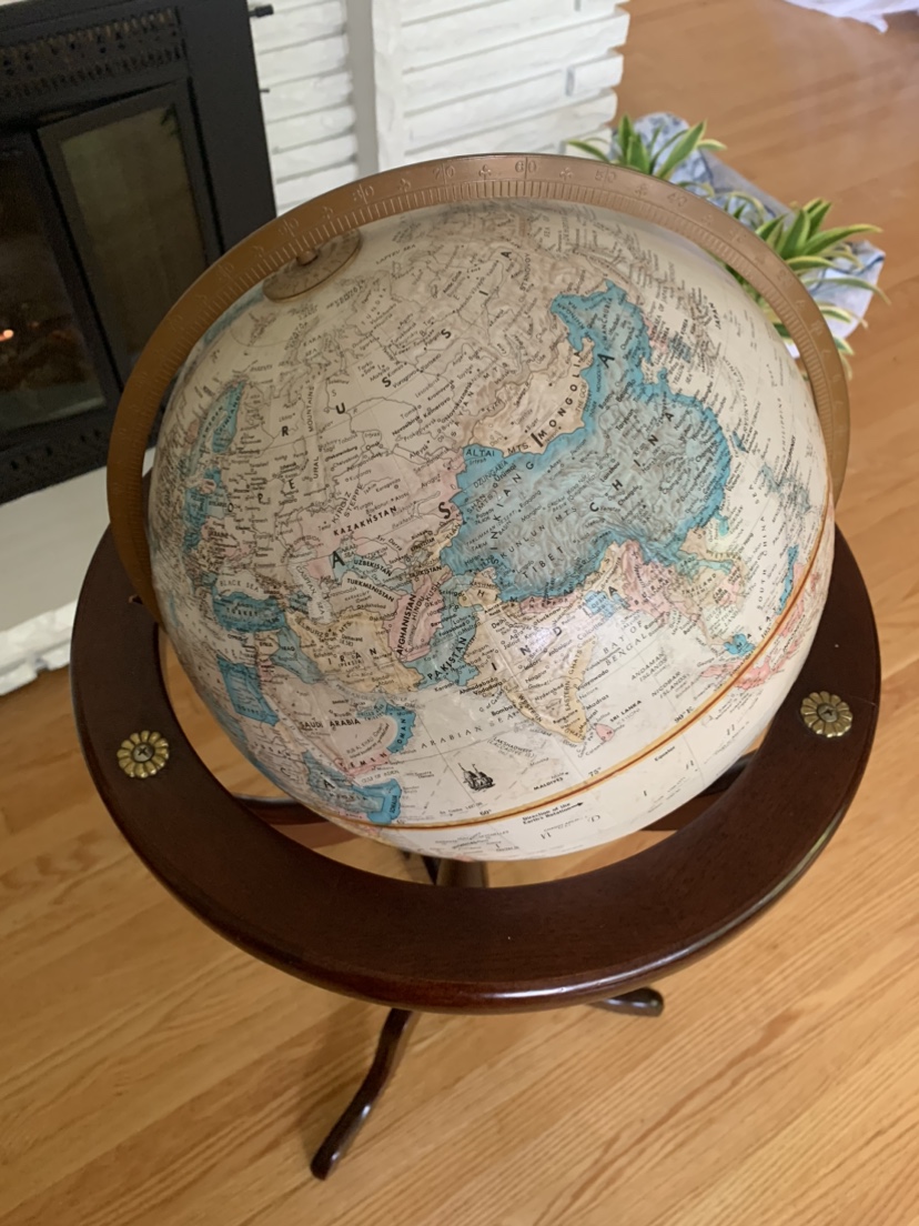 Decorate World Globe on Stand