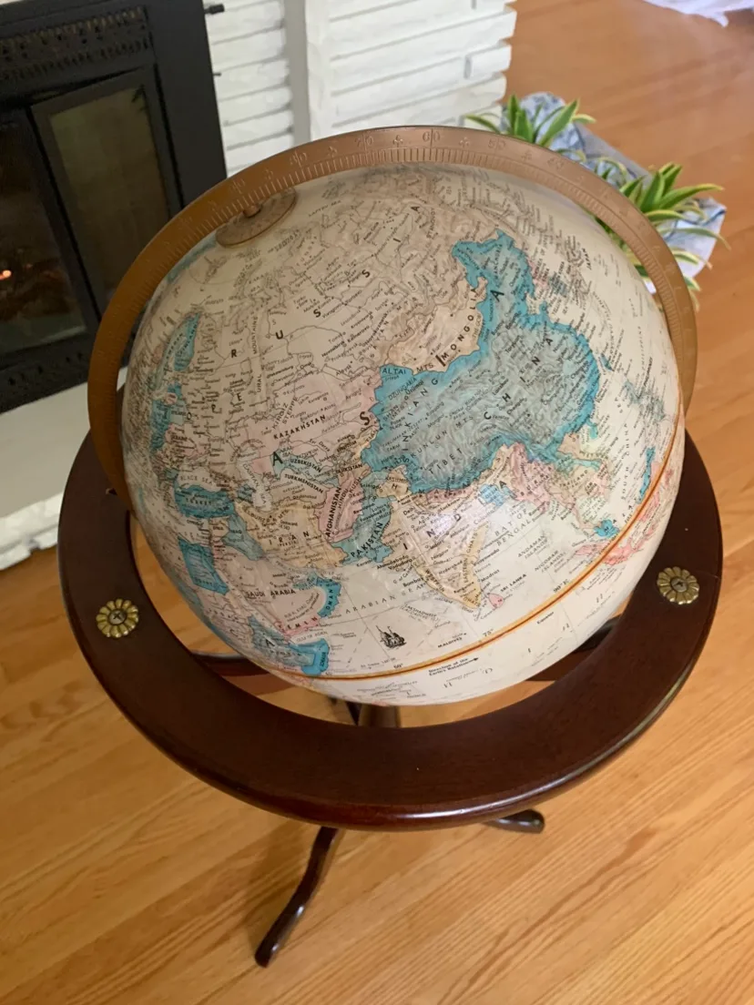 Decorate World Globe on Stand thumbnail