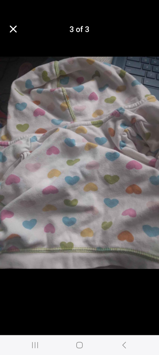 Carter's 9 Month Baby Girl Hoodie - photo 3