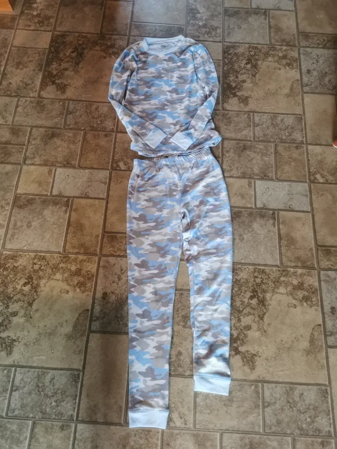 Camouflage PJs size 12