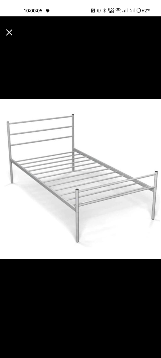 Twin Size Metal Bed Frame - photo 2
