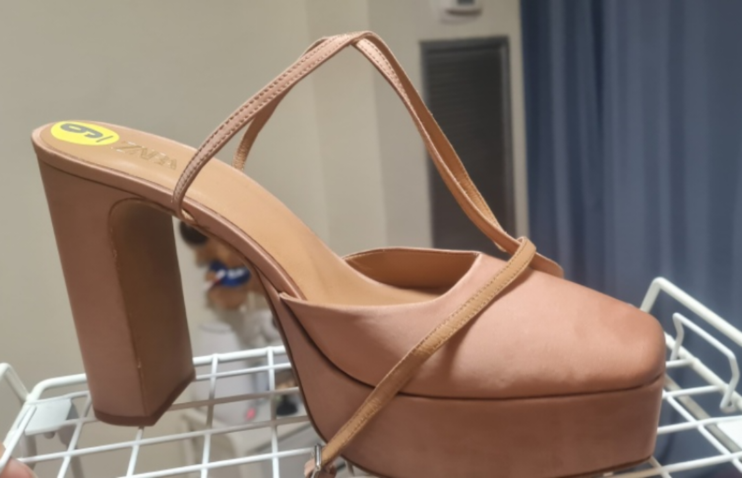 Zara Heels- tie it up