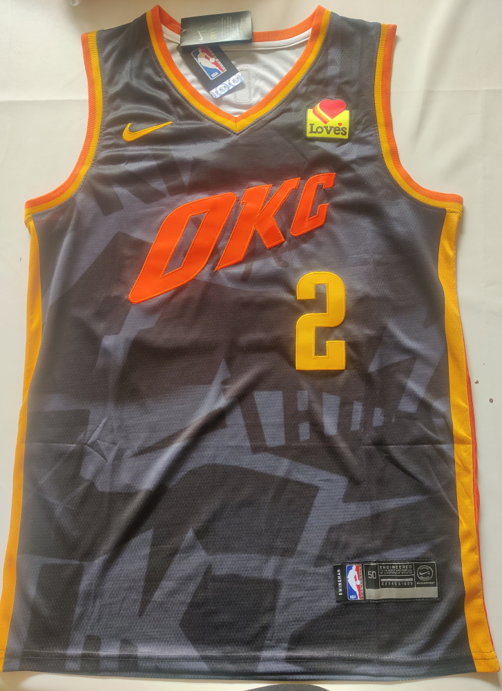 Shai Gilgeous-Alexander Oklahoma City Thunder Jersey