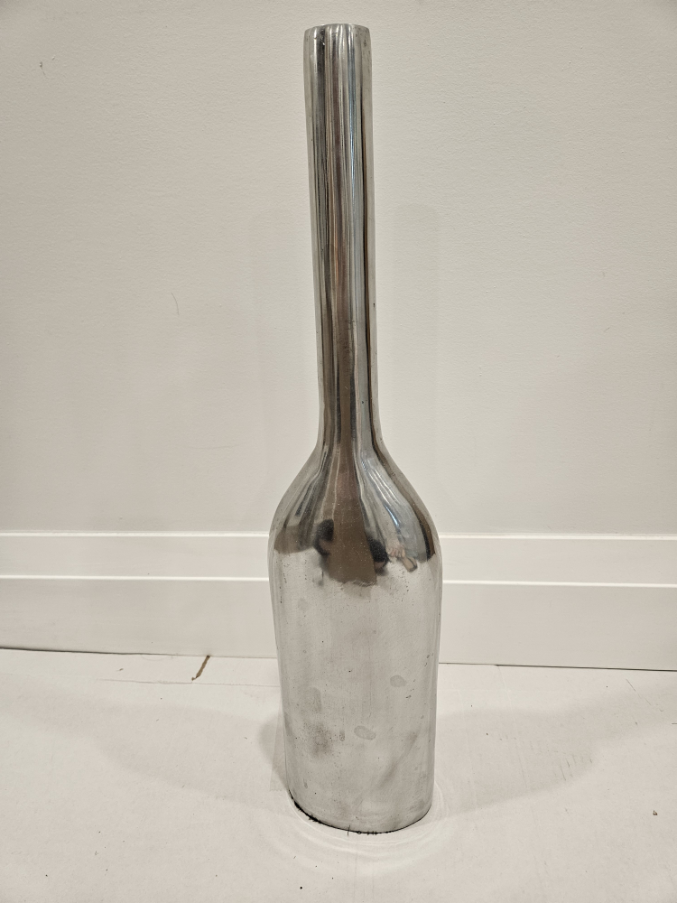 Silver Metal Vase - photo 2