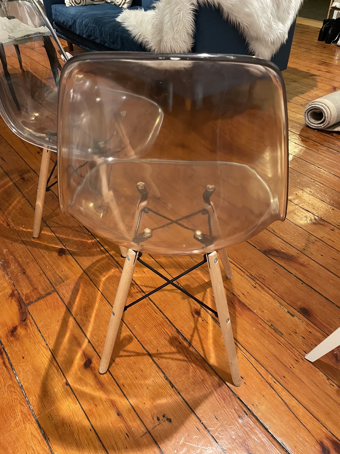Clear Acrylic Dining Chairs - photo 3