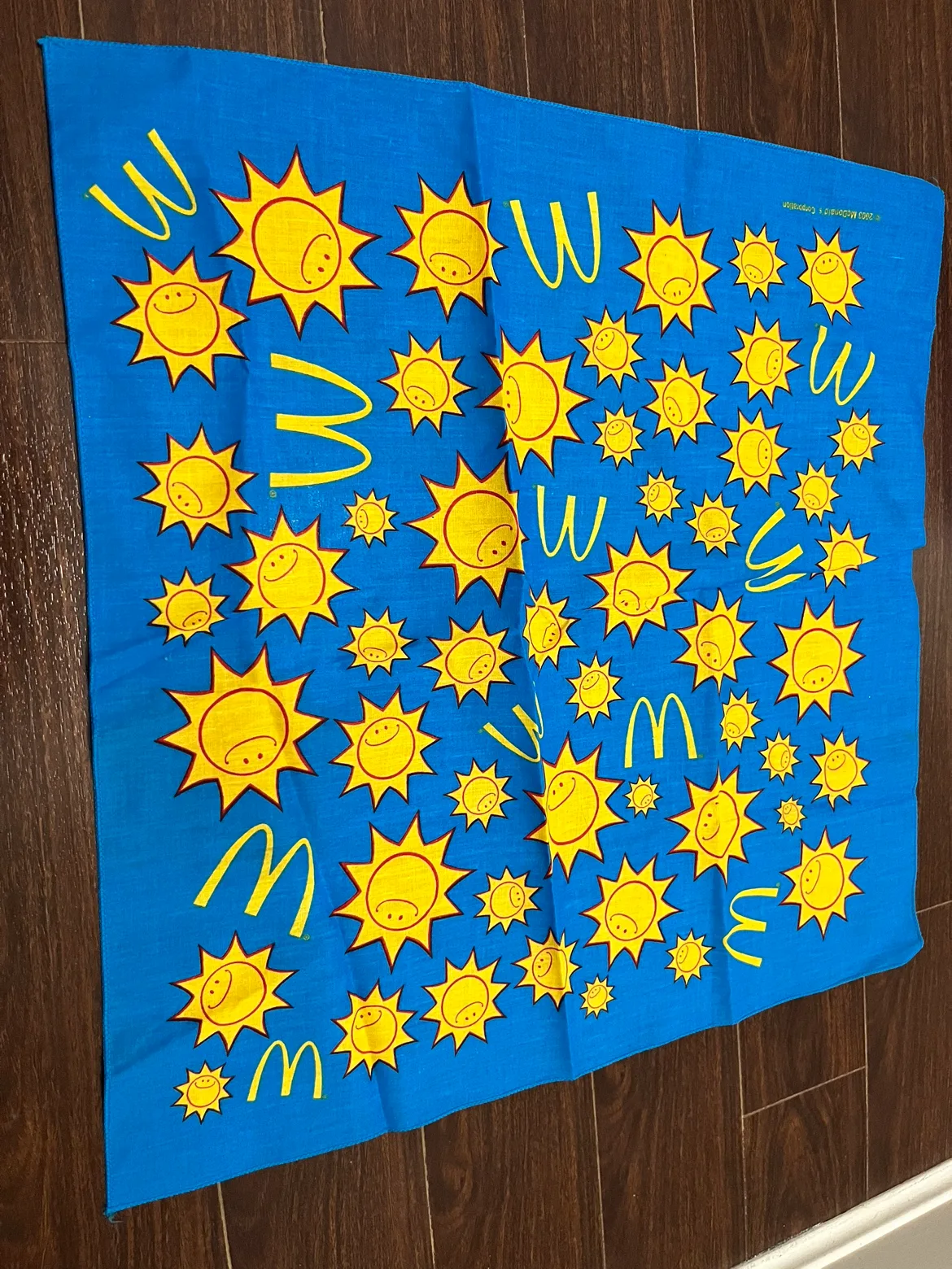 McDonald's Sun Pattern Bandana thumbnail