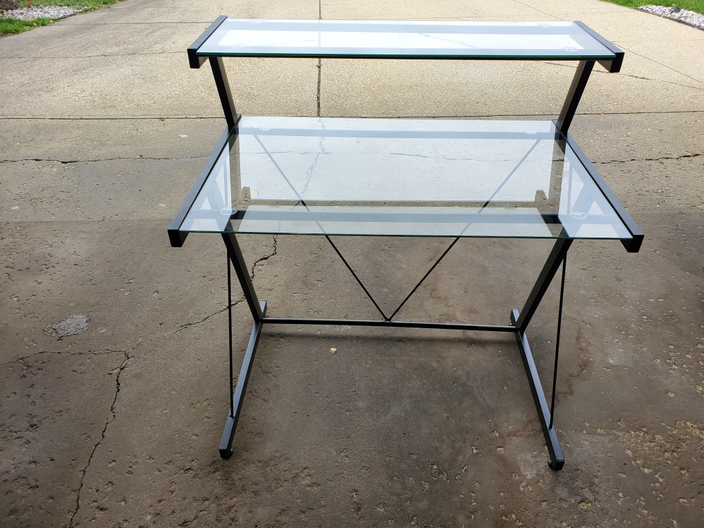Glass Desk
