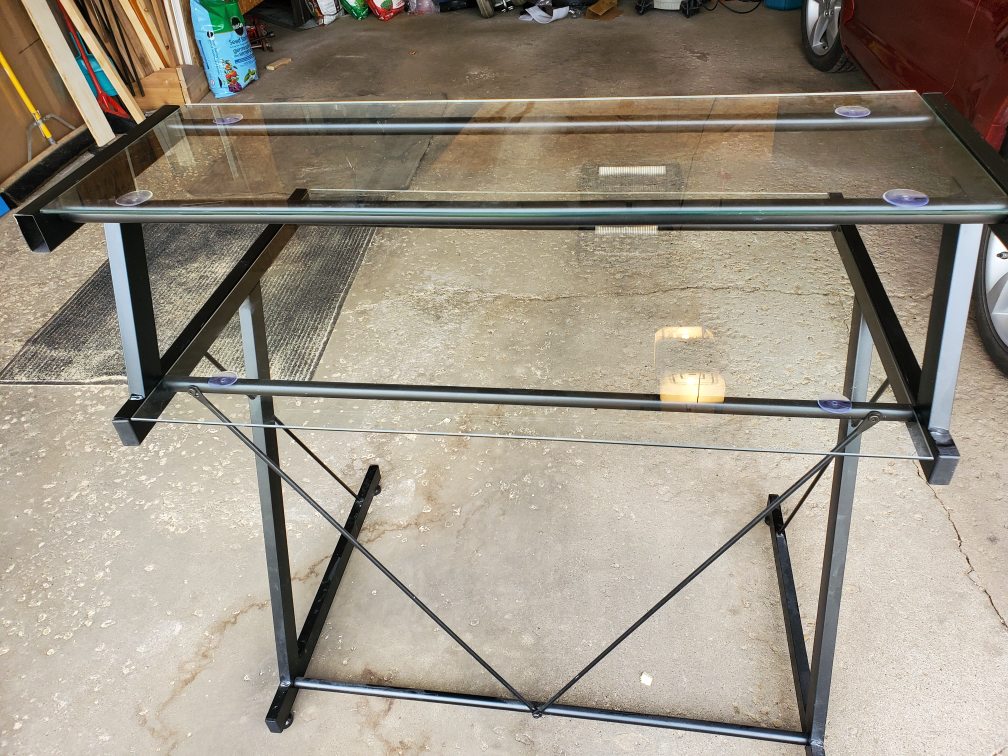 Glass Desk - photo 2