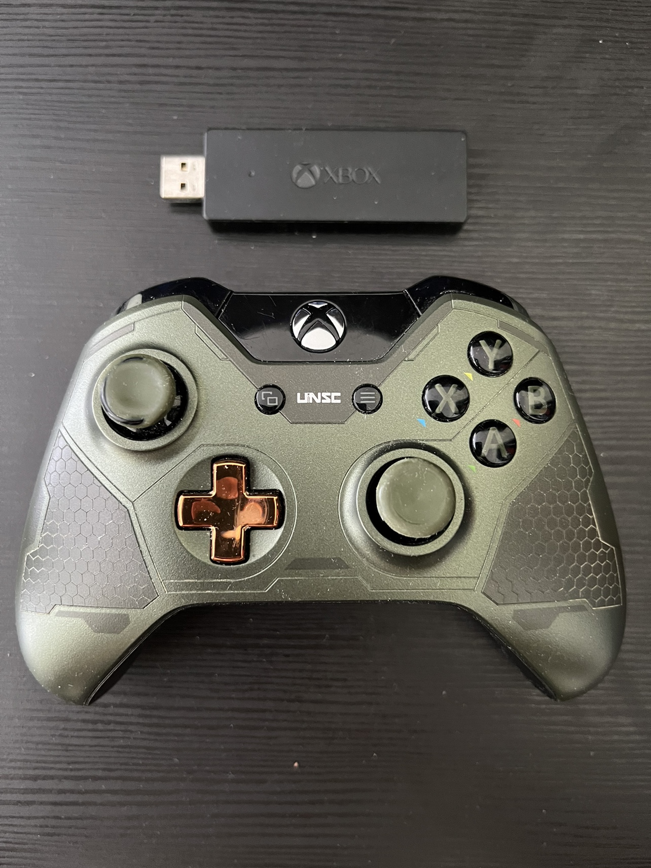 Xbox Controller and wireless adapter