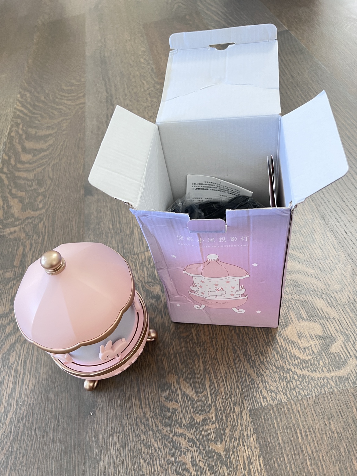 Cute Bunny projector night light - photo 2