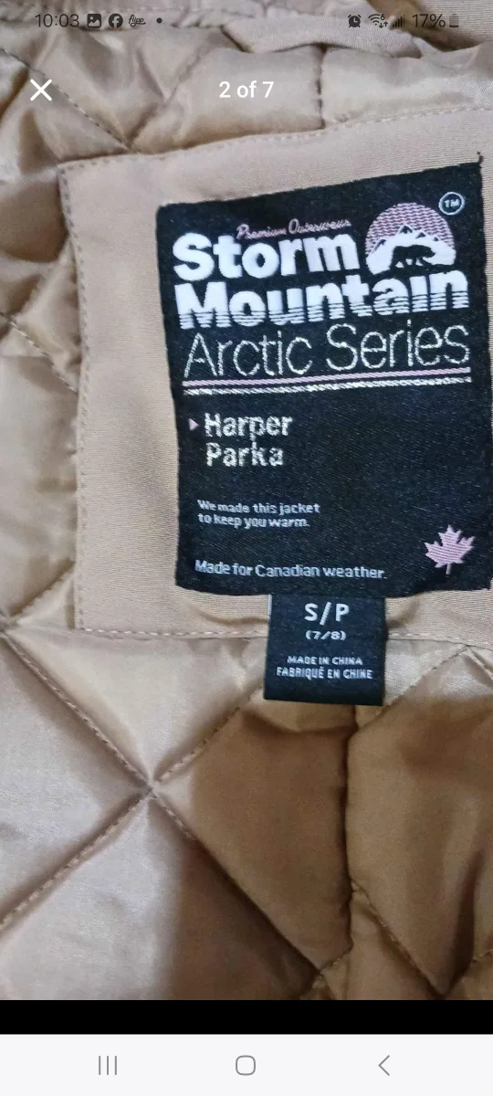 Storm Mountain Arctic Series Harper Parka jacket image indicator(2)
