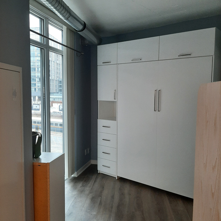 Wall Bed with Storage