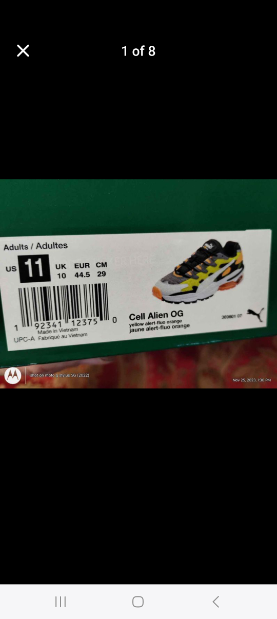 ceil alien og mens puma sneakers