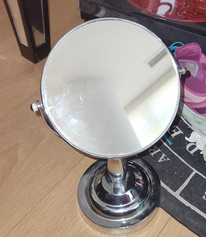 5X Chrome Vanity Mirror