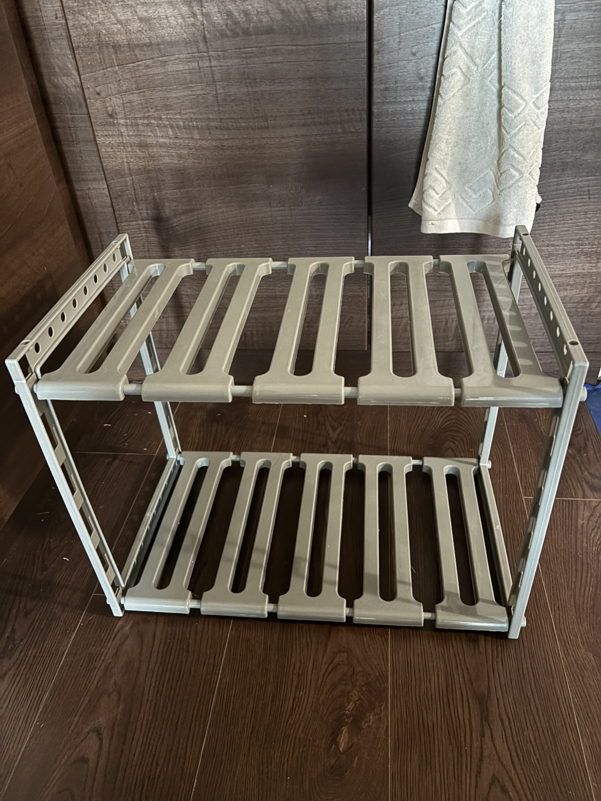Two-Tier Storage Shelf under the sink