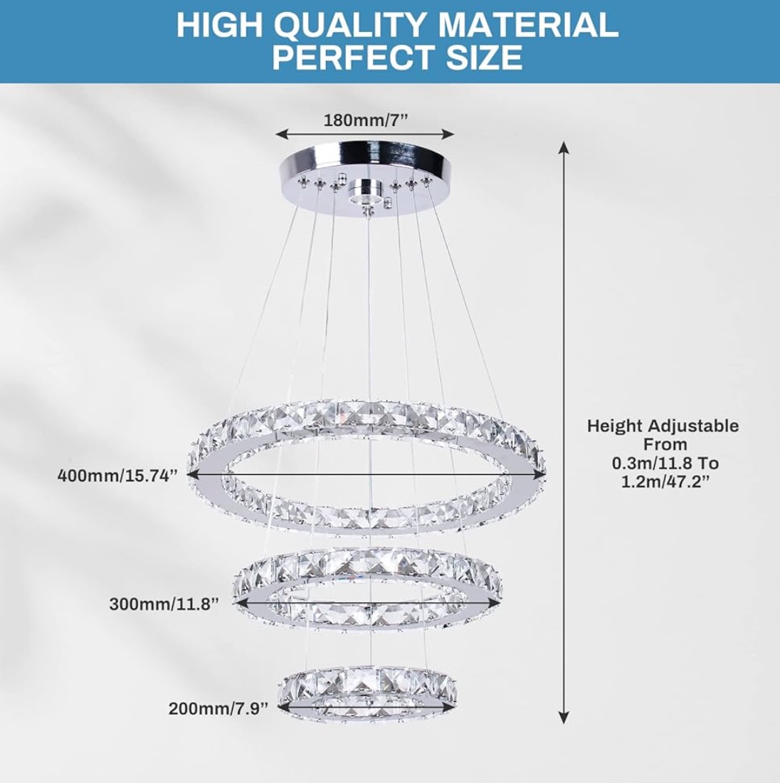 LED Crystal Chandelier - photo 3