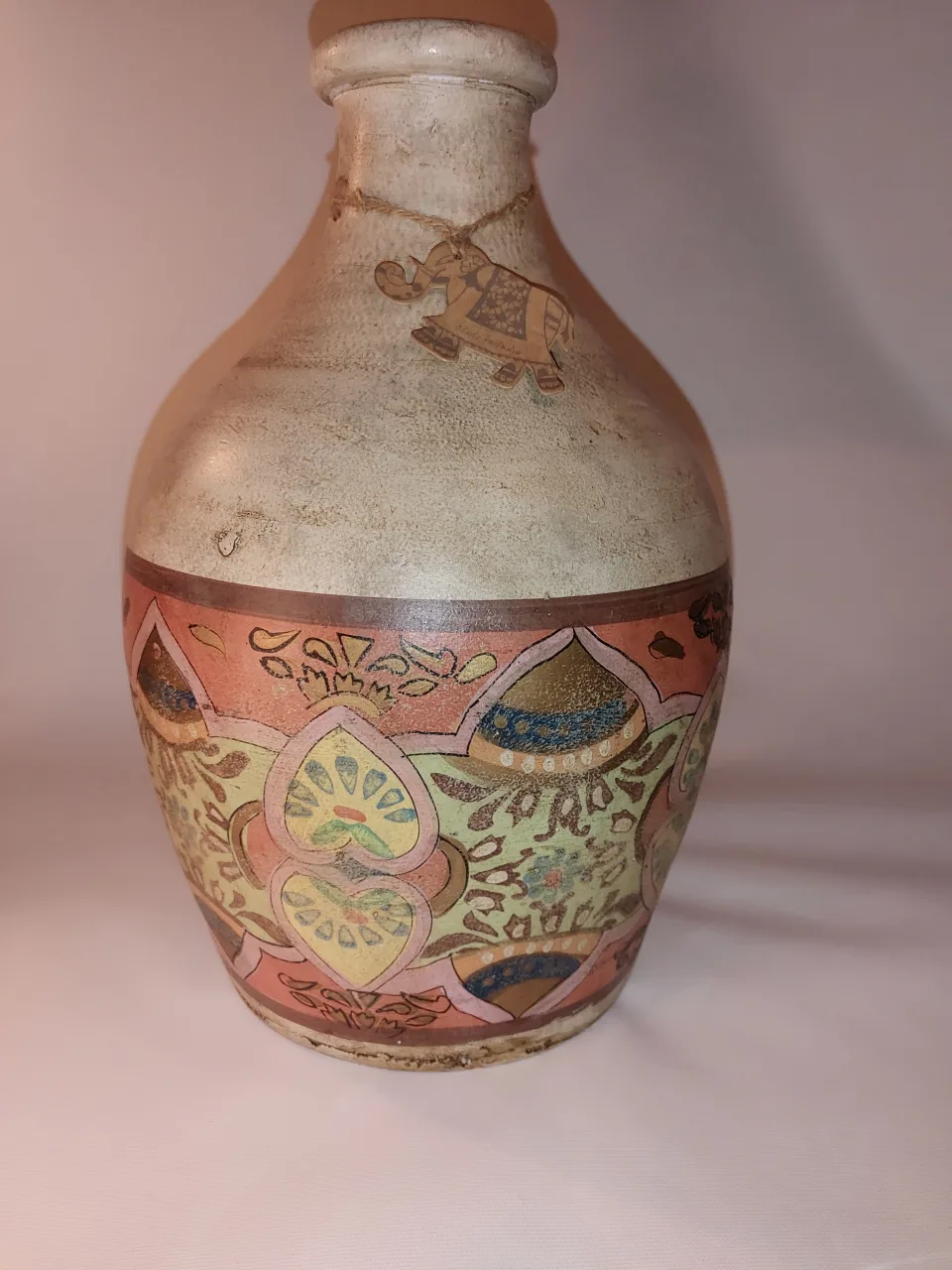 Bombay Large Hand Painted Ceramic Jug image indicator(3)