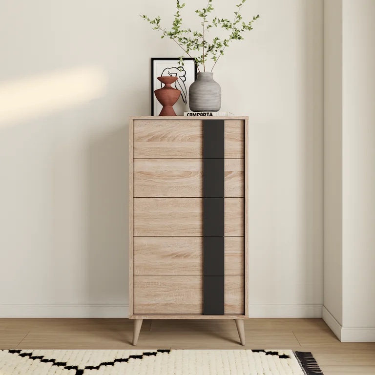 Baxon Studio, Lisen 5-Drawer Chest