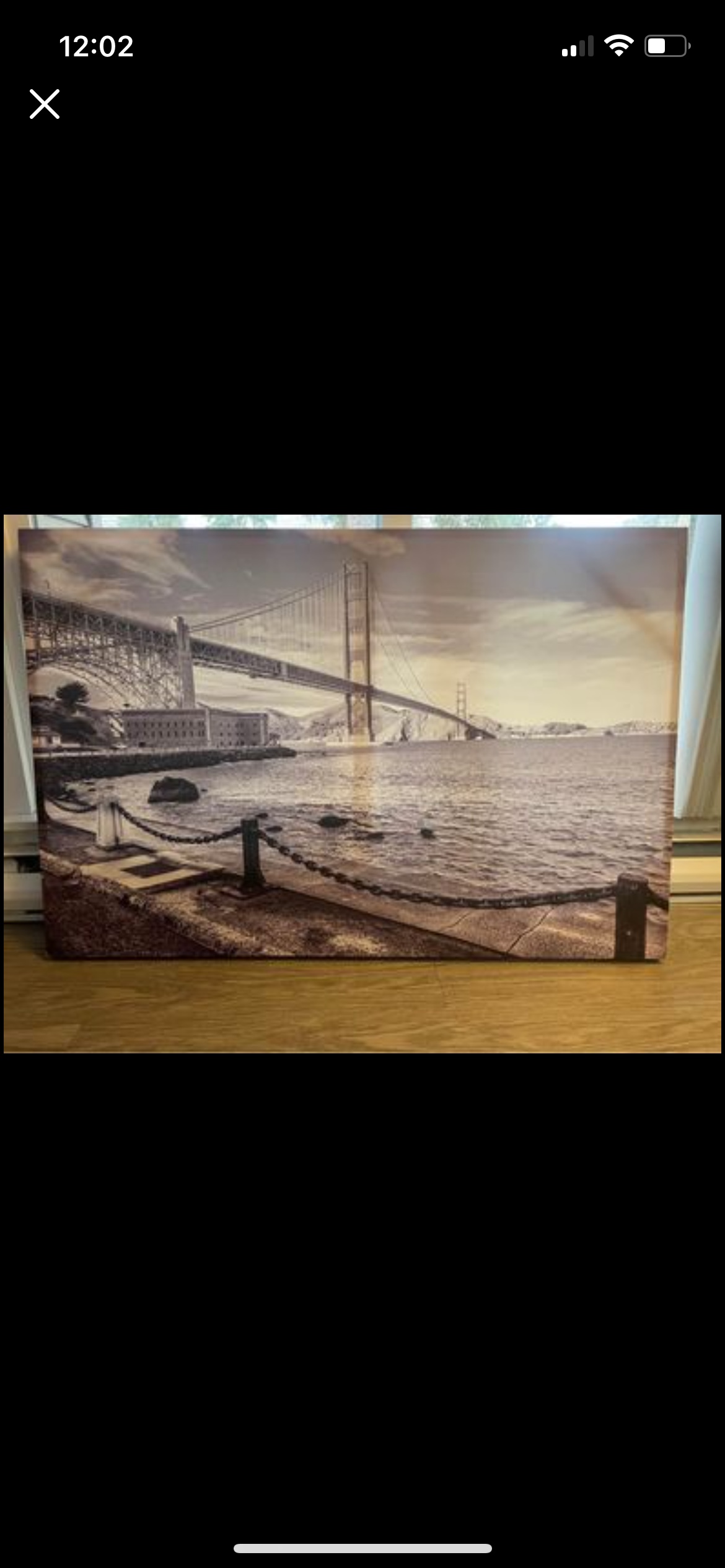 Golden Gate Bridge Canvas Wall Art