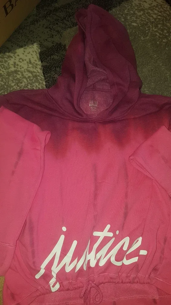Justice Pink Hoodie thumbnail