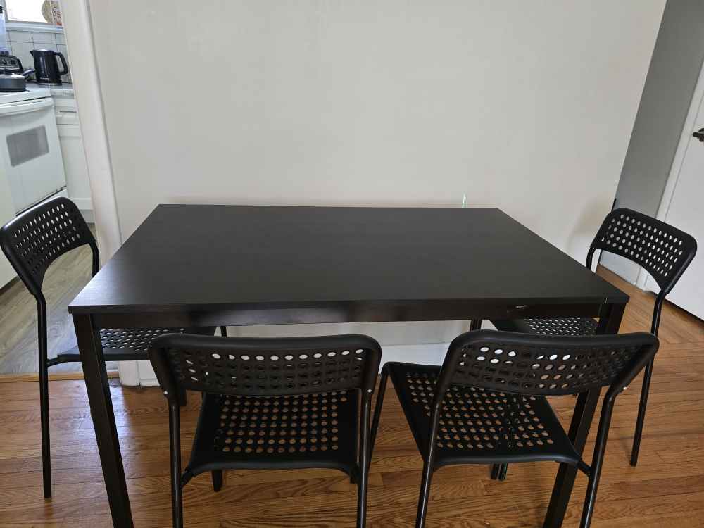 Table and Chairs