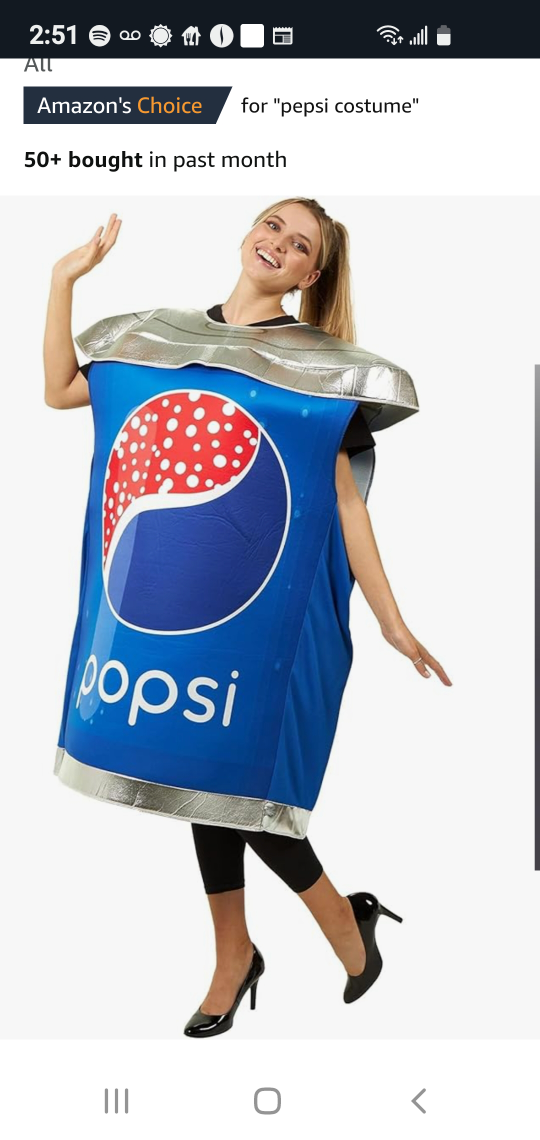 Pepsi Can Costume - photo 2