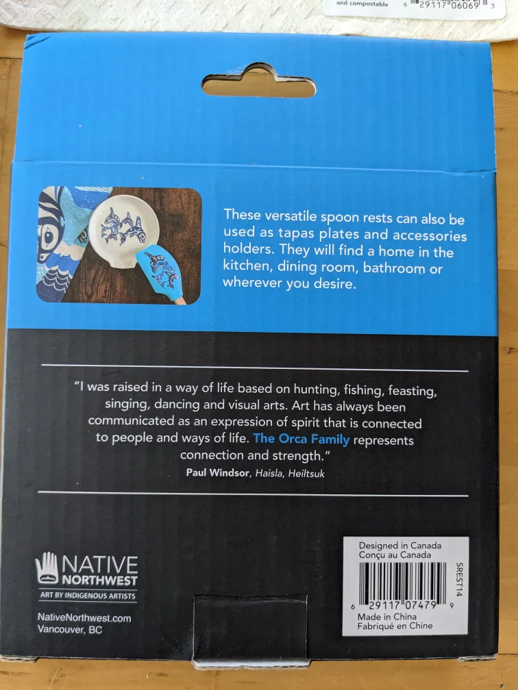 Native Northwest Spoon Rest Set, cellulose sponges image indicator(4)