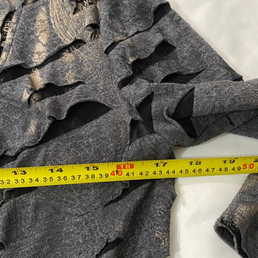 Frank Lyman Design Grey and Gold Cardigan image indicator(6)