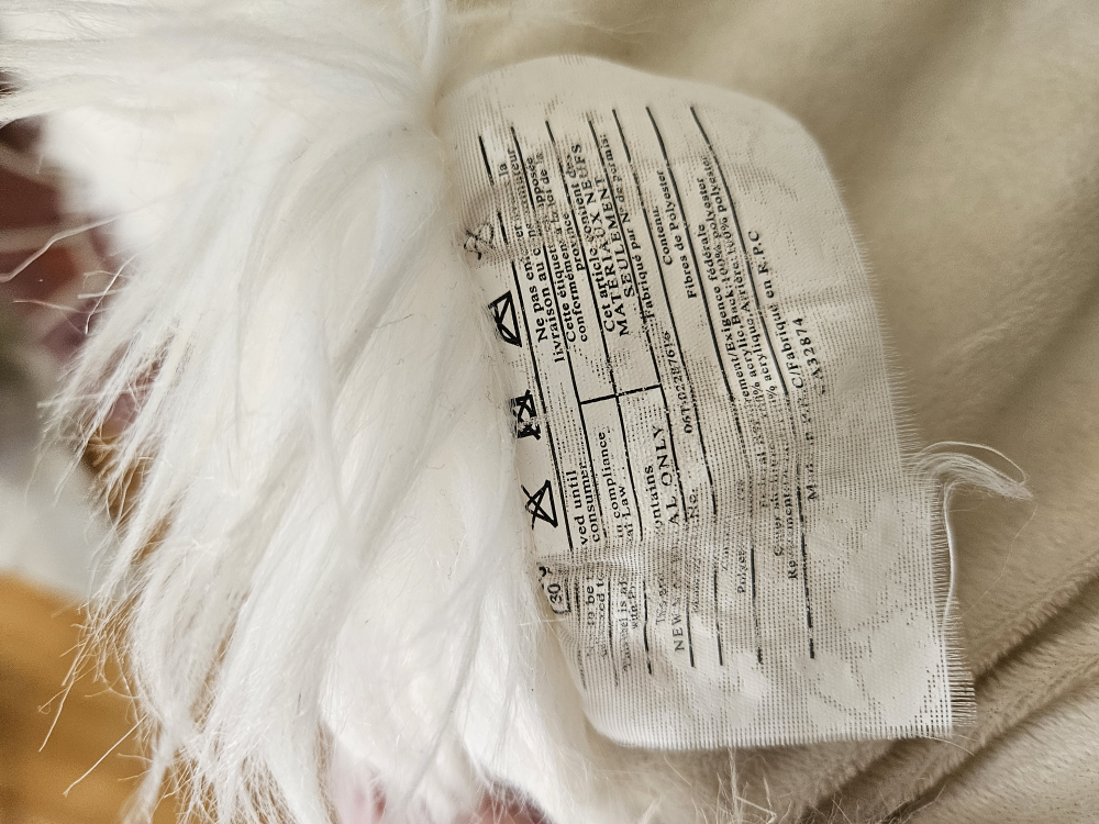 White Faux Fur Pillows - photo 3