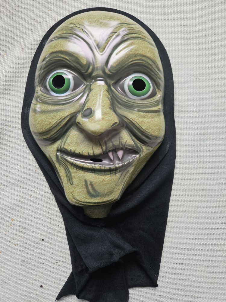 Halloween Witch Mask with Hood #freecycle