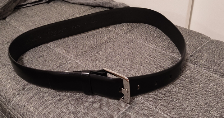 Banana Republic Black Leather Belt! - photo 2