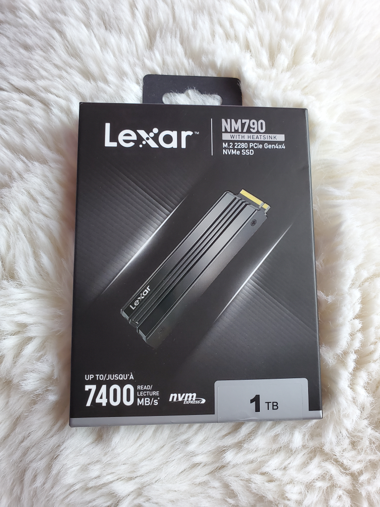Lexar NM790 1TB M.2 2280 PCIe Gen4x4 NVMe SSD