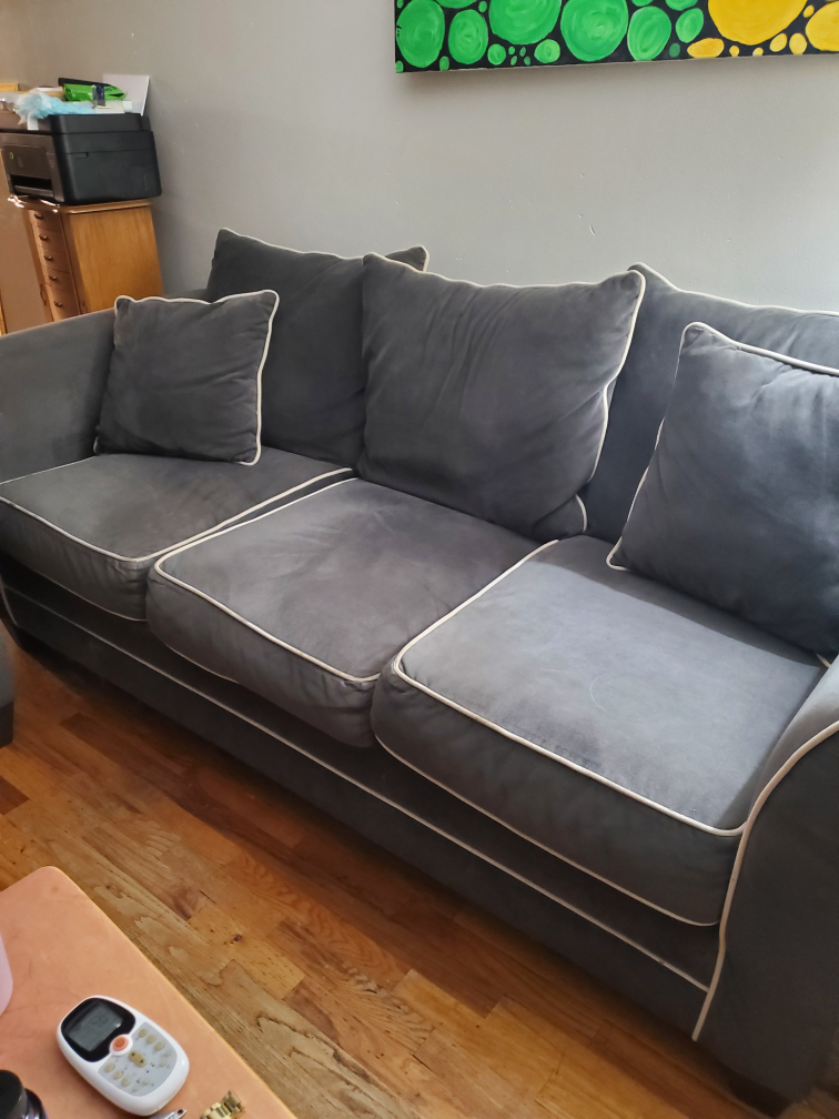 Gray Sofa and Loveseat Set - photo 3