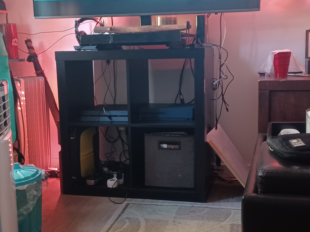 Black Cube Storage Shelf - photo 2