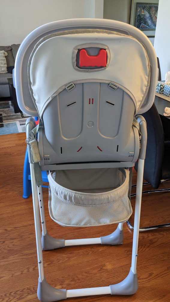 Living Basics High Chair with Tray and Storage - photo 2