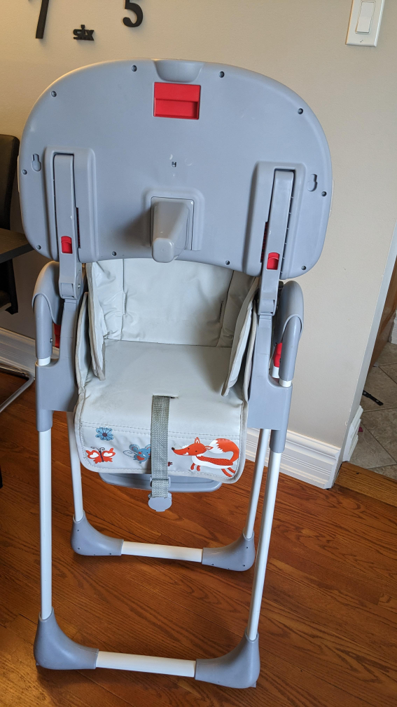 Living Basics High Chair with Tray and Storage - photo 3