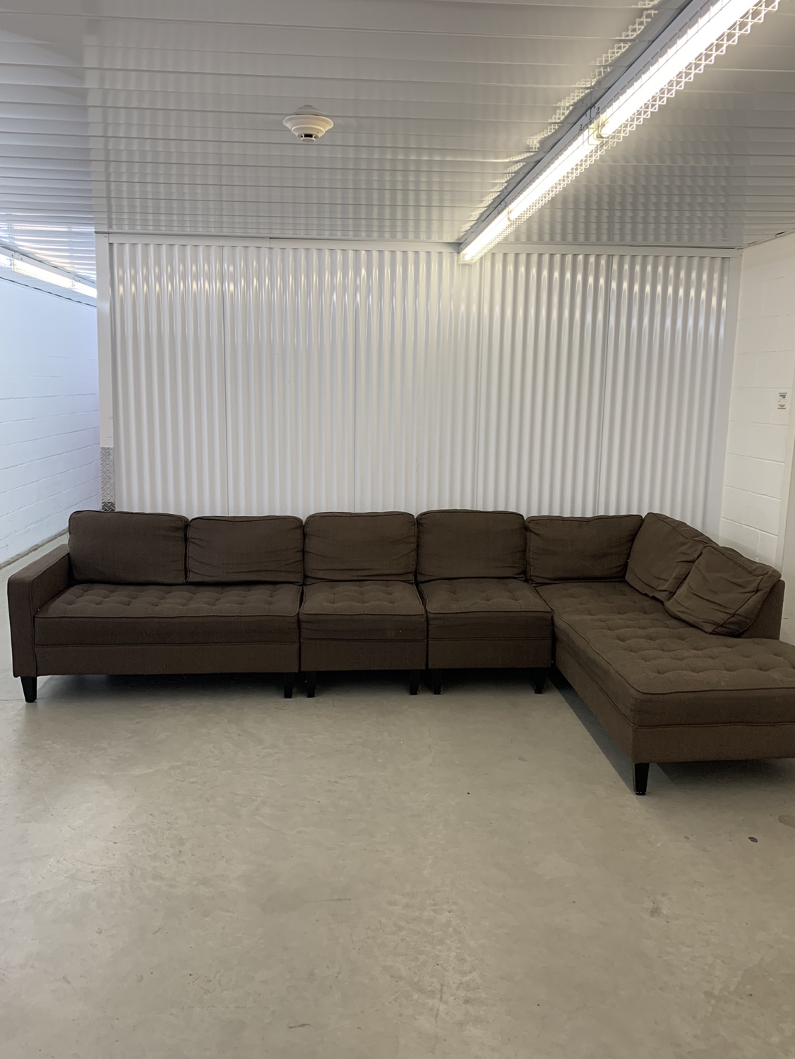 Brown Sectional Sofa