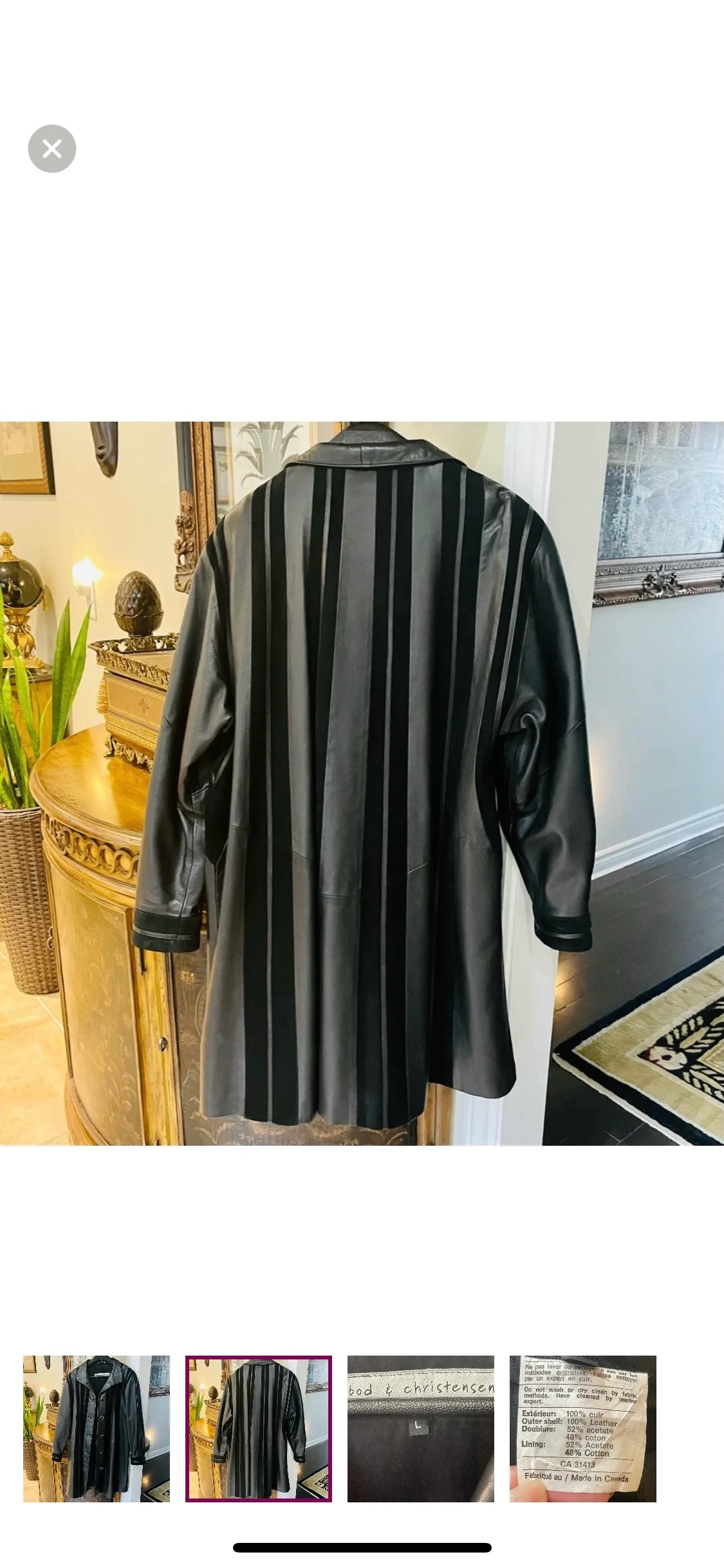 Bod & Christensen Vintage Leather Jacket image indicator(2)