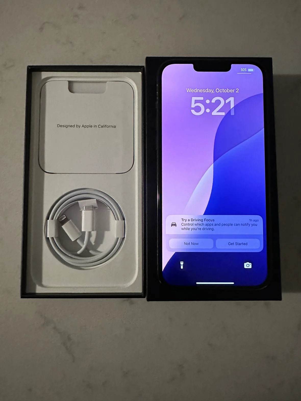 IPHONE 13 PRO MAX 256GB UNLOCKED 10/10 CONDITION 700 FIRM thumbnail