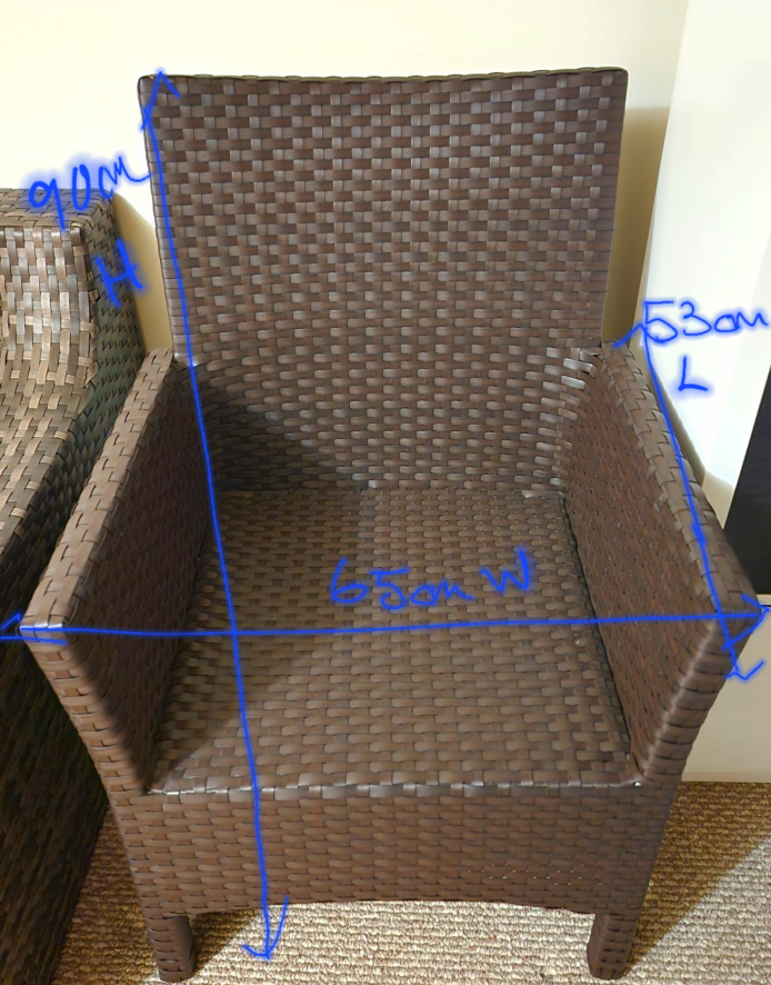 Wicker Patio Conversation Set - photo 5