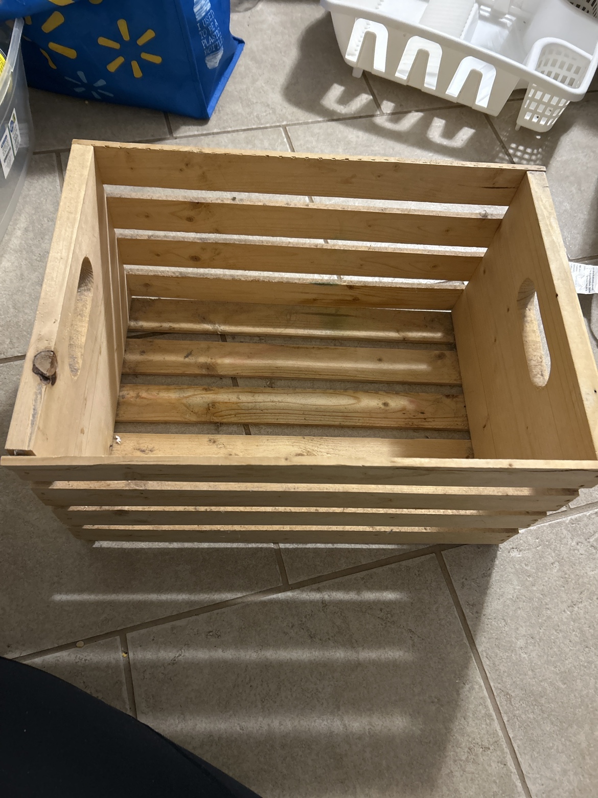 Wooden crate